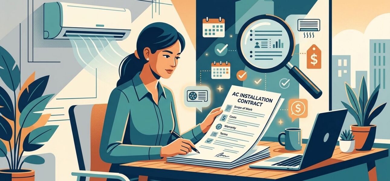 How to read your AC installation contract before signing
