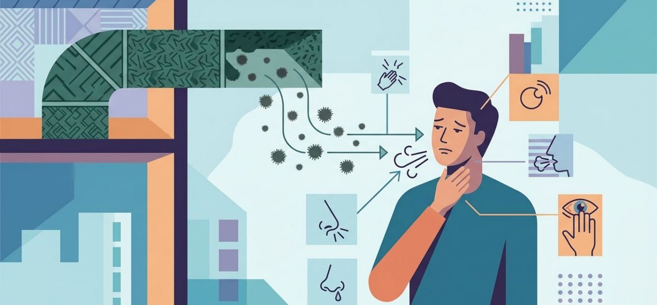 How to tell if ductwork mold is affecting your health