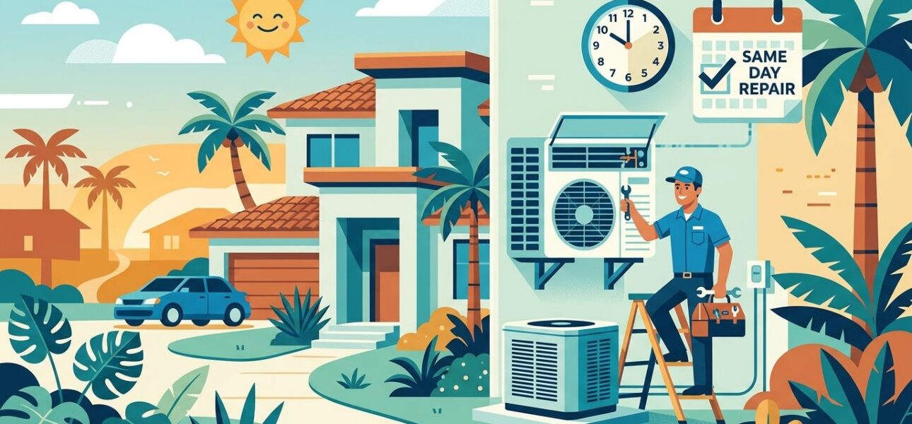 Same-day AC repair for South Florida homeowners