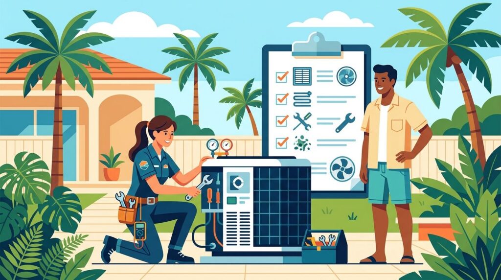 Spring AC tune-up checklist for South Florida homeowners