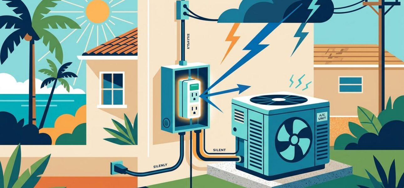 Surge protectors for AC units in Florida homes