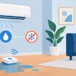 Automatically shut off your AC when a leak sensor detects water