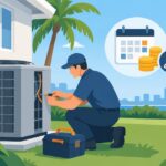 How much does AC maintenance cost per year in Florida?