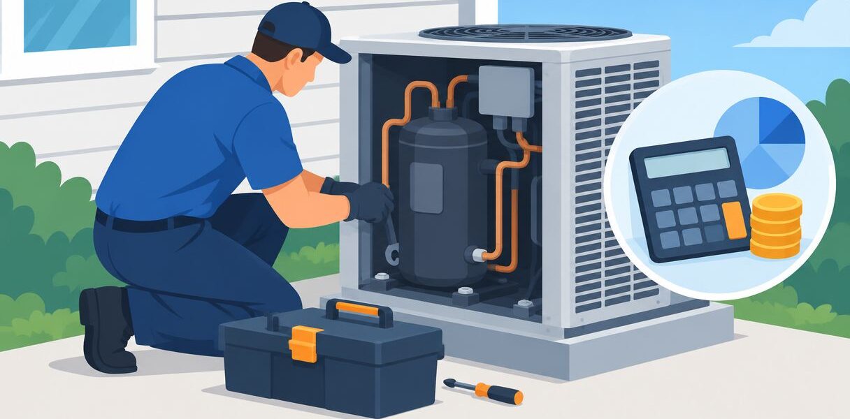 How much does it cost to replace an AC compressor?
