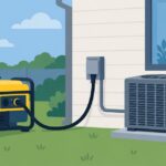 How to connect a generator to automatically power your AC