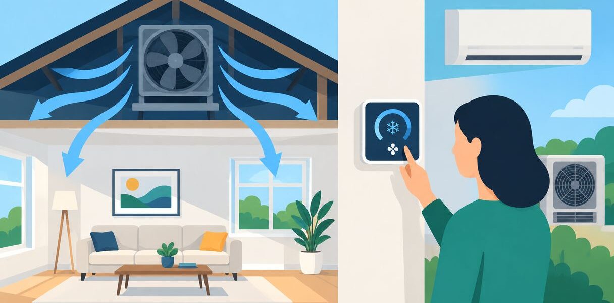 How to connect a whole-house fan to your AC thermostat